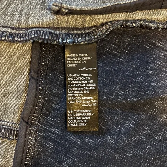 NWT WHBM Denim Blazer - Picture 4 of 7